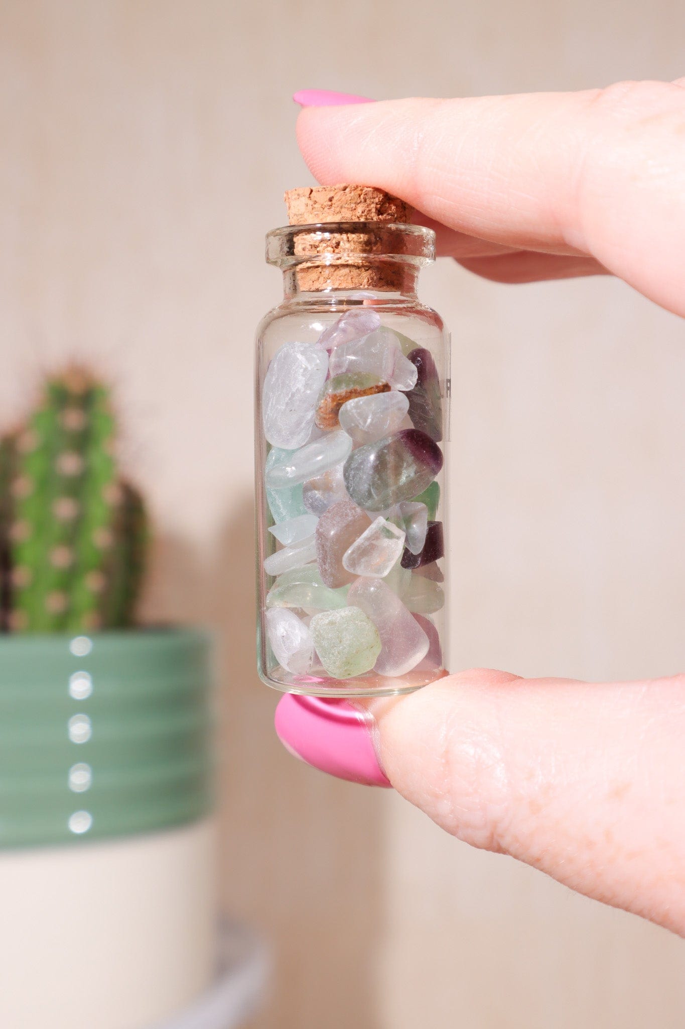 Fluorite Chip Bottles 10ml - Tali & Loz Crystals