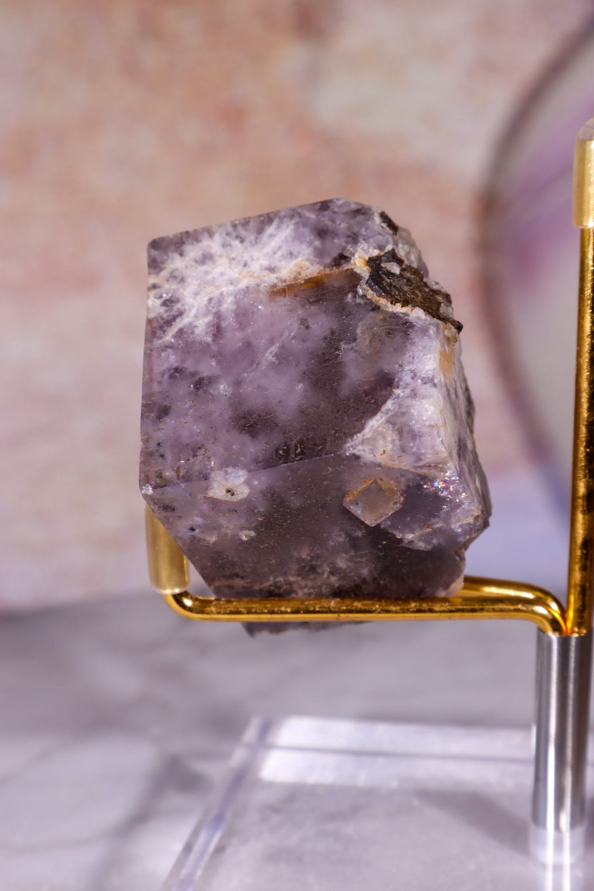 Fluorite from Boltsburn West Mine, Rookhope, Co. Durham Mineral Specimen Tali & Loz Crystals