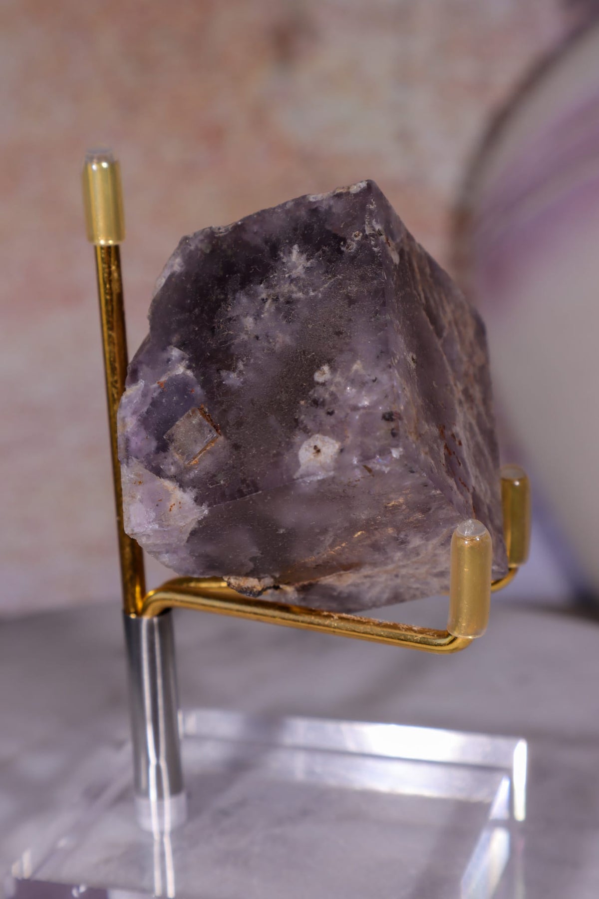 Fluorite from Boltsburn West Mine, Rookhope, Co. Durham Mineral Specimen Tali & Loz Crystals