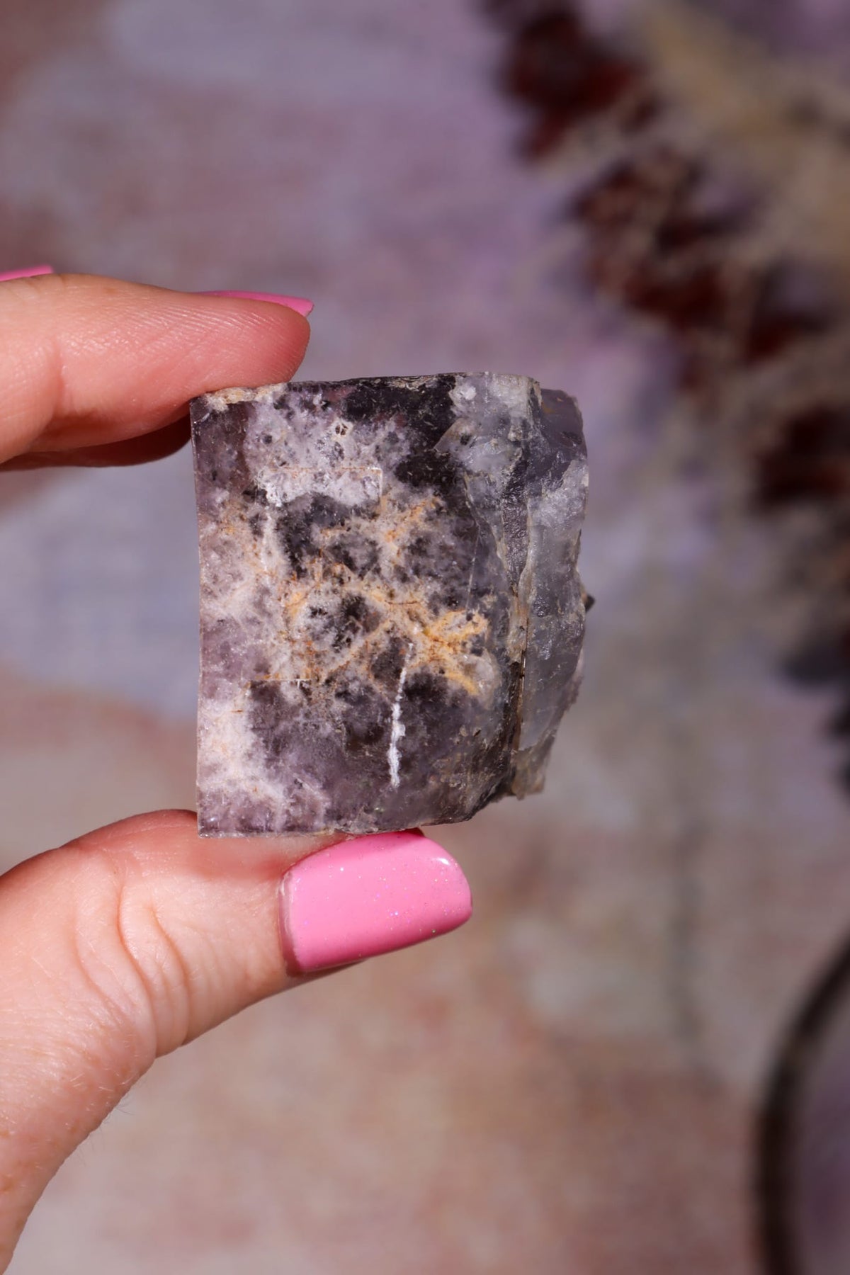 Fluorite from Boltsburn West Mine, Rookhope, Co. Durham Mineral Specimen Tali & Loz Crystals