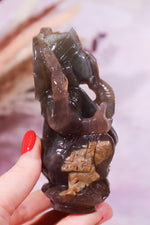 Fluorite Ganesh 11.5cm - Tali & Loz Crystals