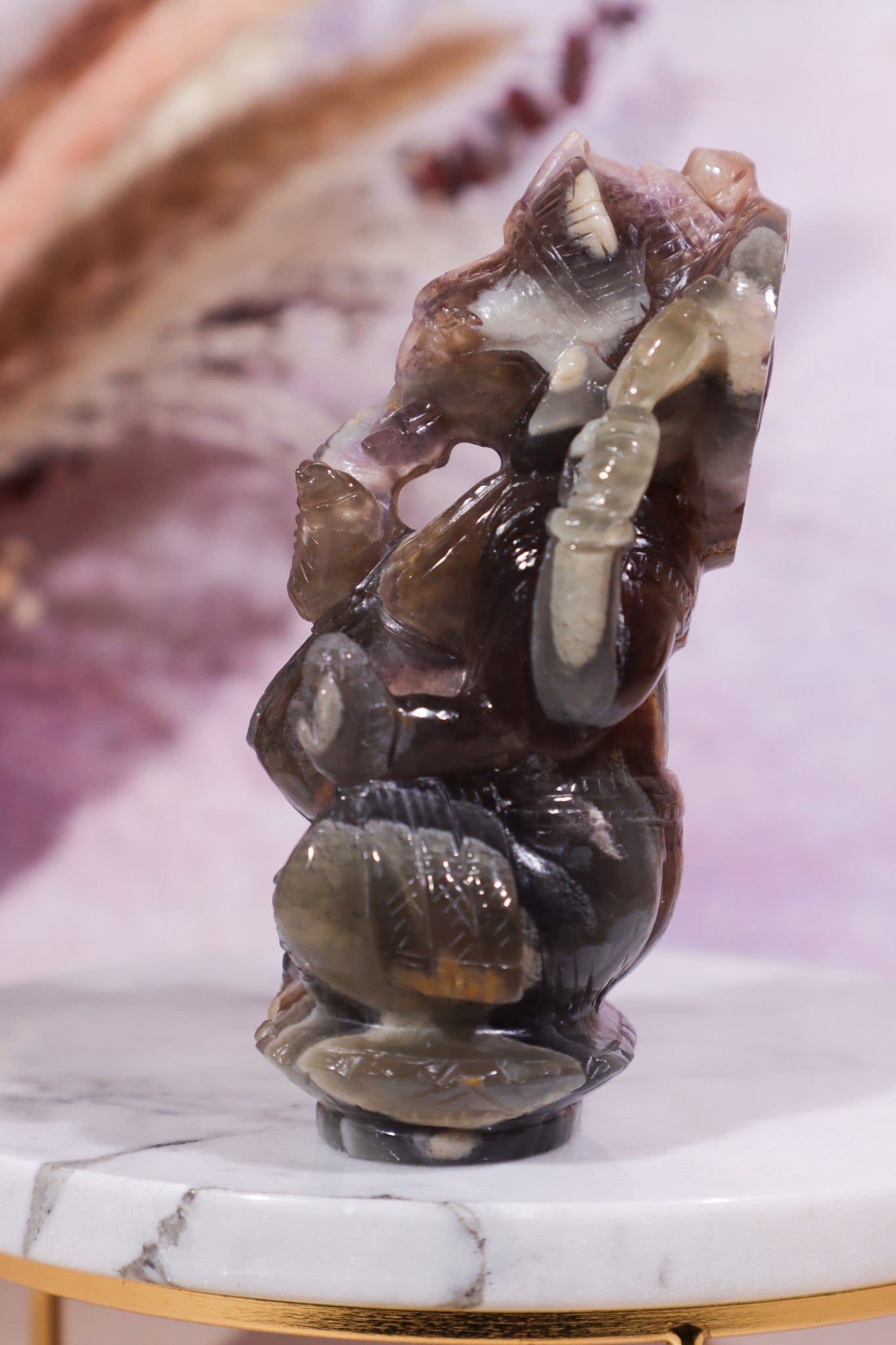 Fluorite Ganesh 11.5cm - Tali & Loz Crystals