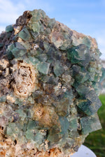 Fluorite in Galena Mineral 2.7KG , Rogerley Mine, UK Minerals Tali & Loz Crystals
