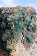 Fluorite in Galena Mineral 2.7KG , Rogerley Mine, UK Minerals Tali & Loz Crystals