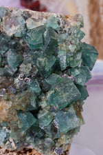 Fluorite in Galena Mineral 2.7KG , Rogerley Mine, UK Minerals Tali & Loz Crystals