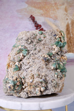 Fluorite in Galena Mineral 2.7KG , Rogerley Mine, UK Minerals Tali & Loz Crystals