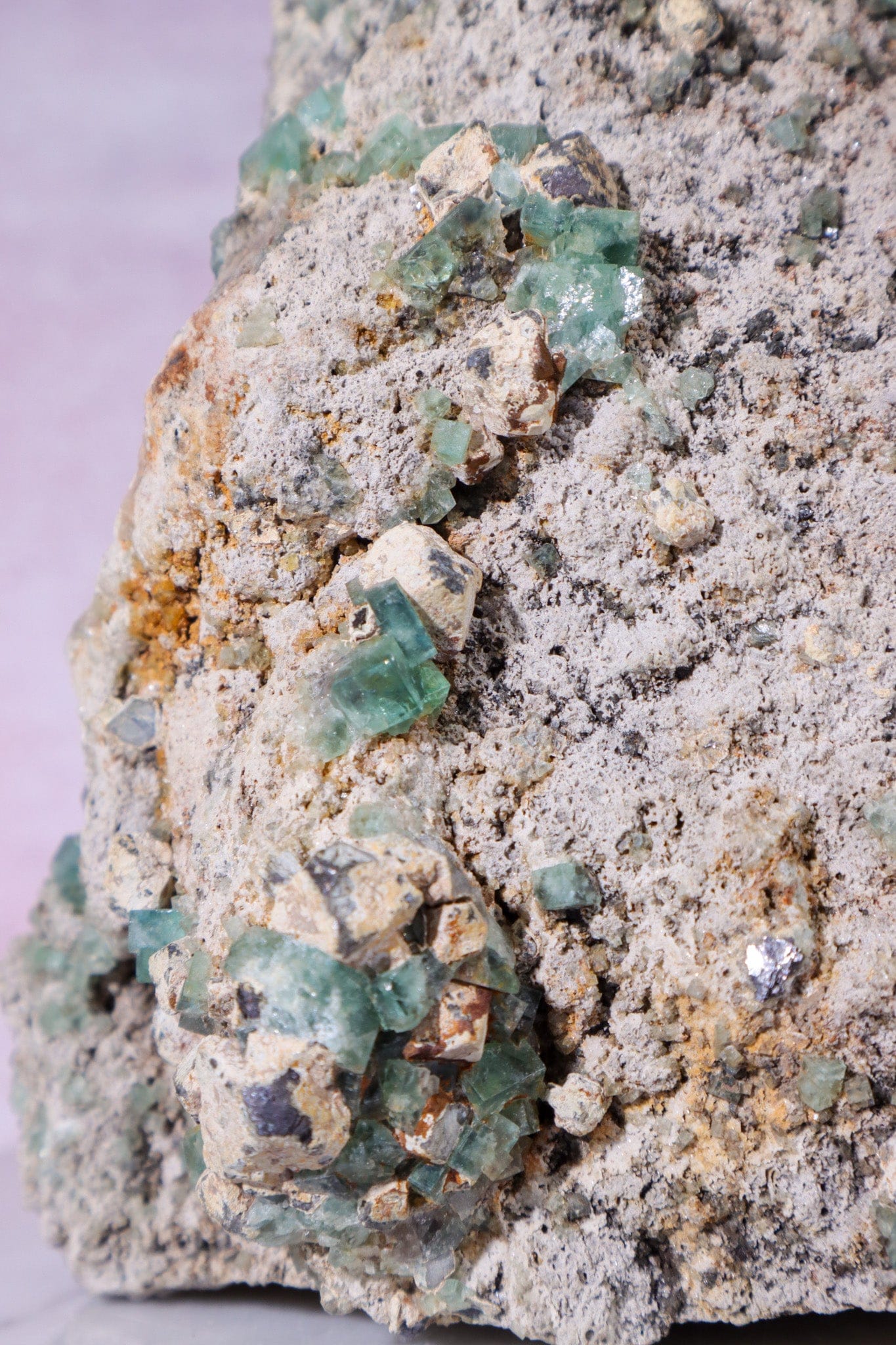 Fluorite in Galena Mineral 2.7KG , Rogerley Mine, UK Minerals Tali & Loz Crystals