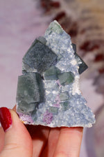 Fluorite Specimen 115gr, Mongolia, China Minerals Tali & Loz Crystals