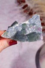 Fluorite Specimen 115gr, Mongolia, China Minerals Tali & Loz Crystals