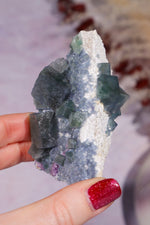 Fluorite Specimen 115gr, Mongolia, China Minerals Tali & Loz Crystals