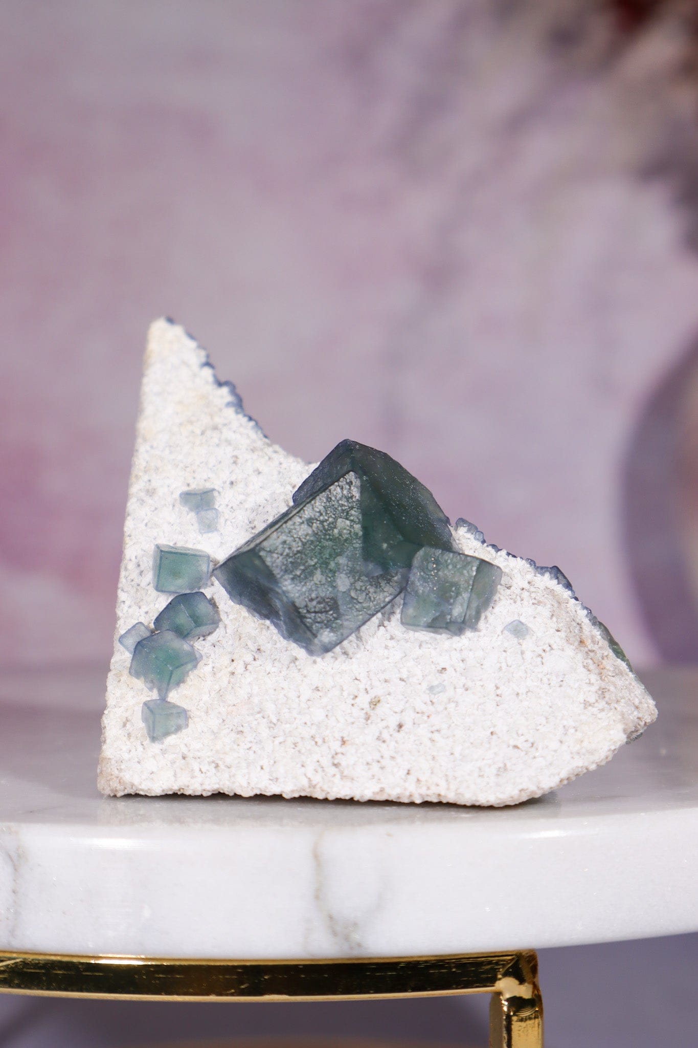 Fluorite Specimen 115gr, Mongolia, China Minerals Tali & Loz Crystals