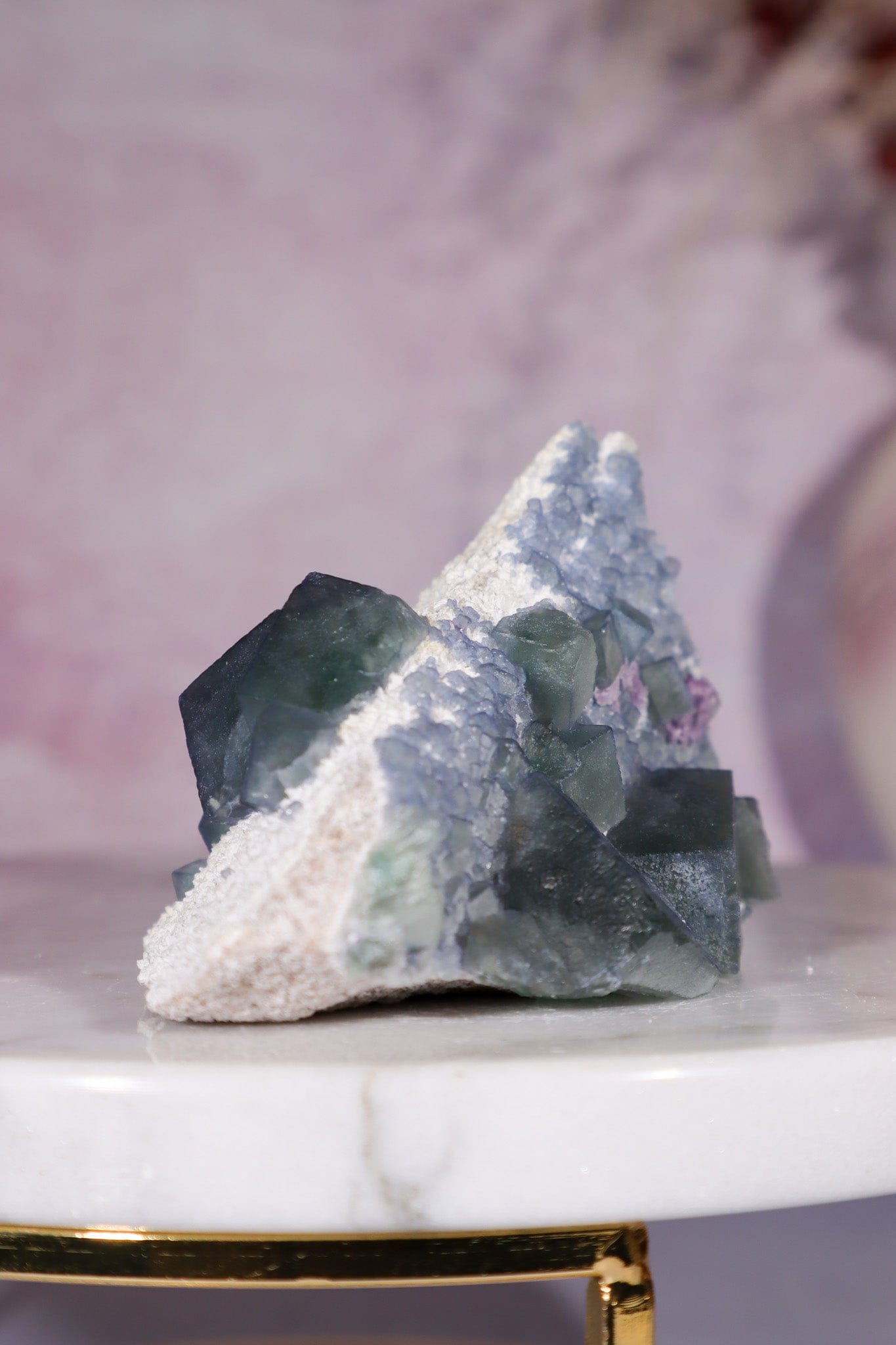 Fluorite Specimen 115gr, Mongolia, China Minerals Tali & Loz Crystals