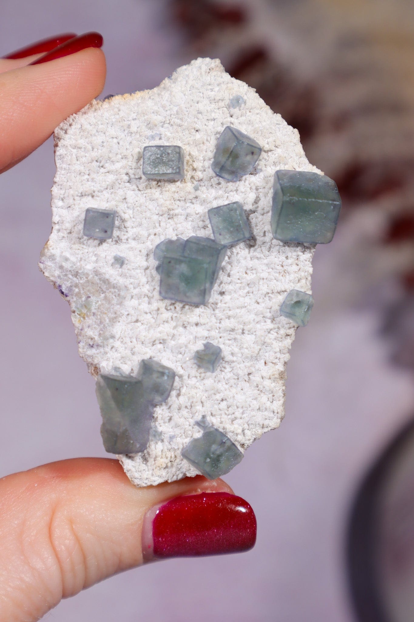 Fluorite Specimen 35.5gr, Mongolia, China Minerals Tali & Loz Crystals