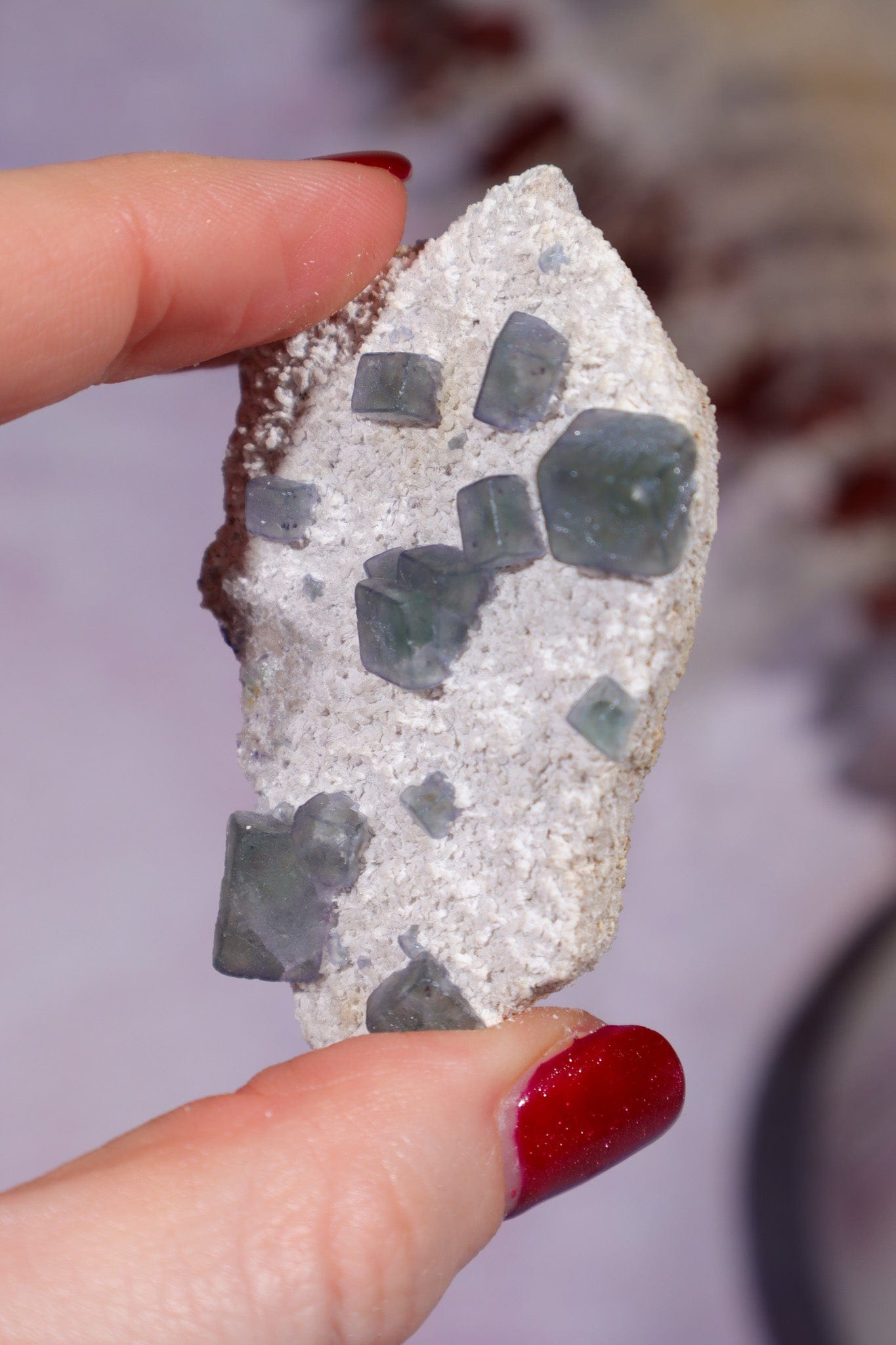 Fluorite Specimen 35.5gr, Mongolia, China Minerals Tali & Loz Crystals