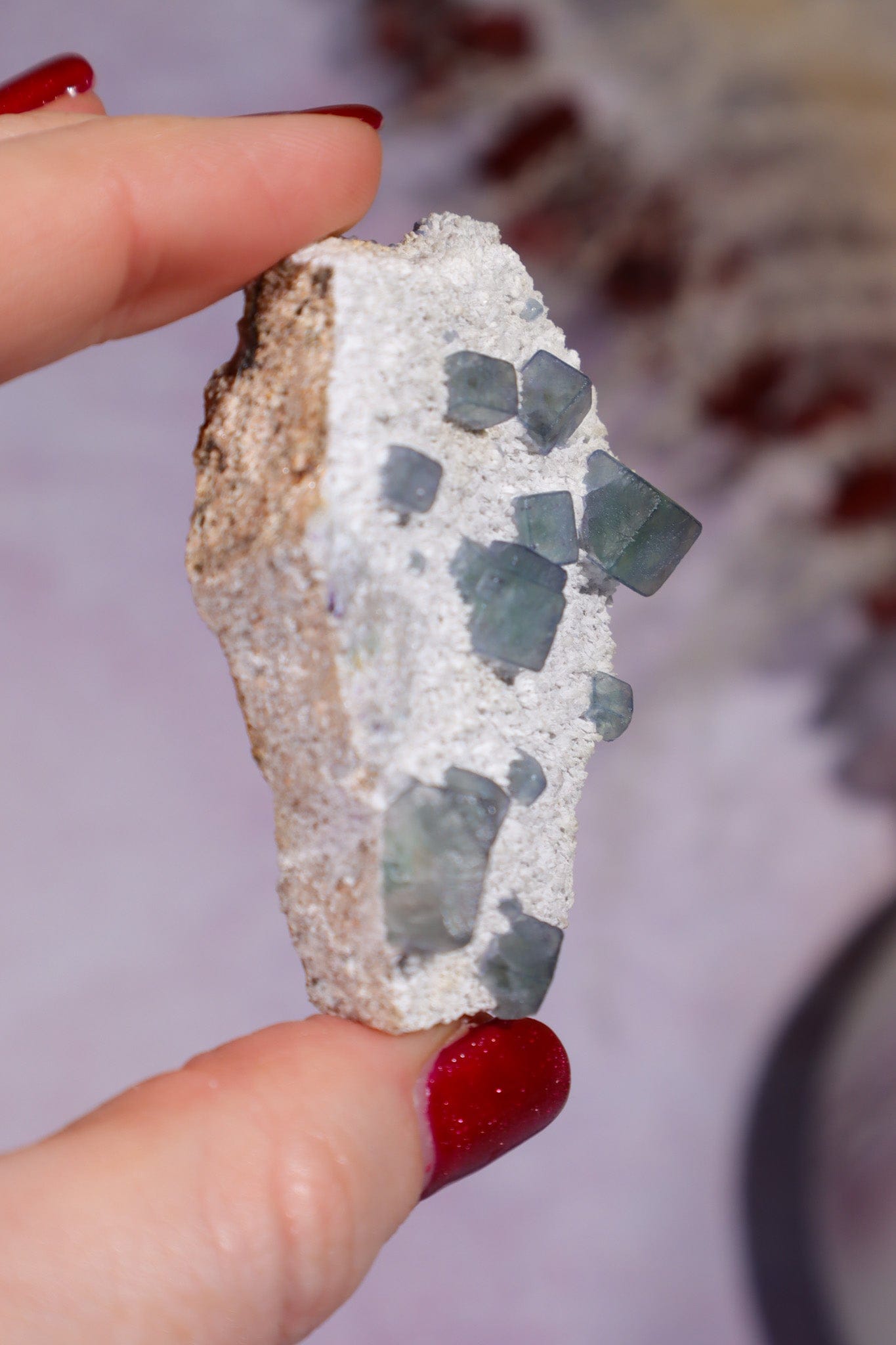 Fluorite Specimen 35.5gr, Mongolia, China Minerals Tali & Loz Crystals