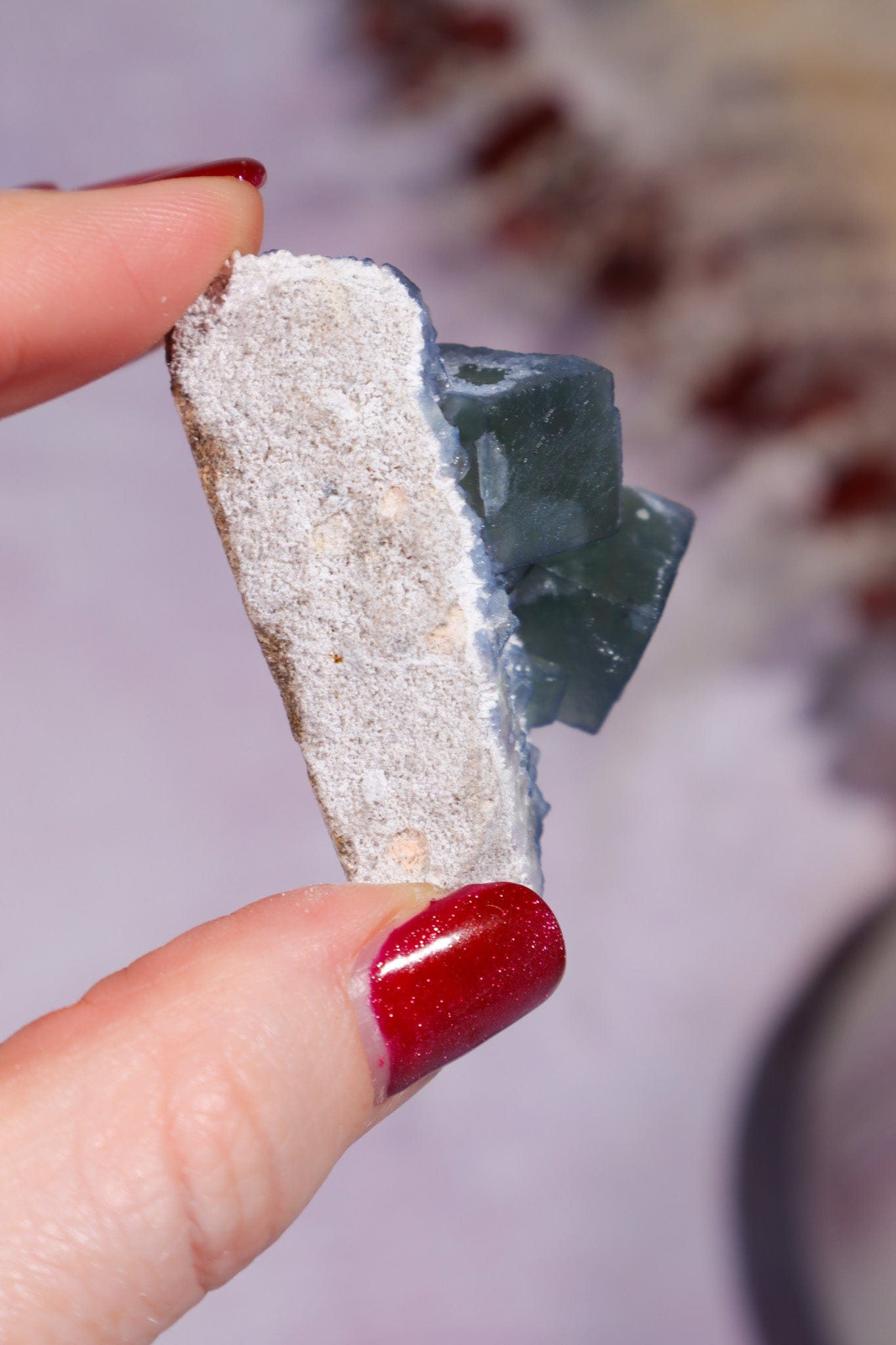 Fluorite Specimen 35gr, Mongolia, China Minerals Tali & Loz Crystals