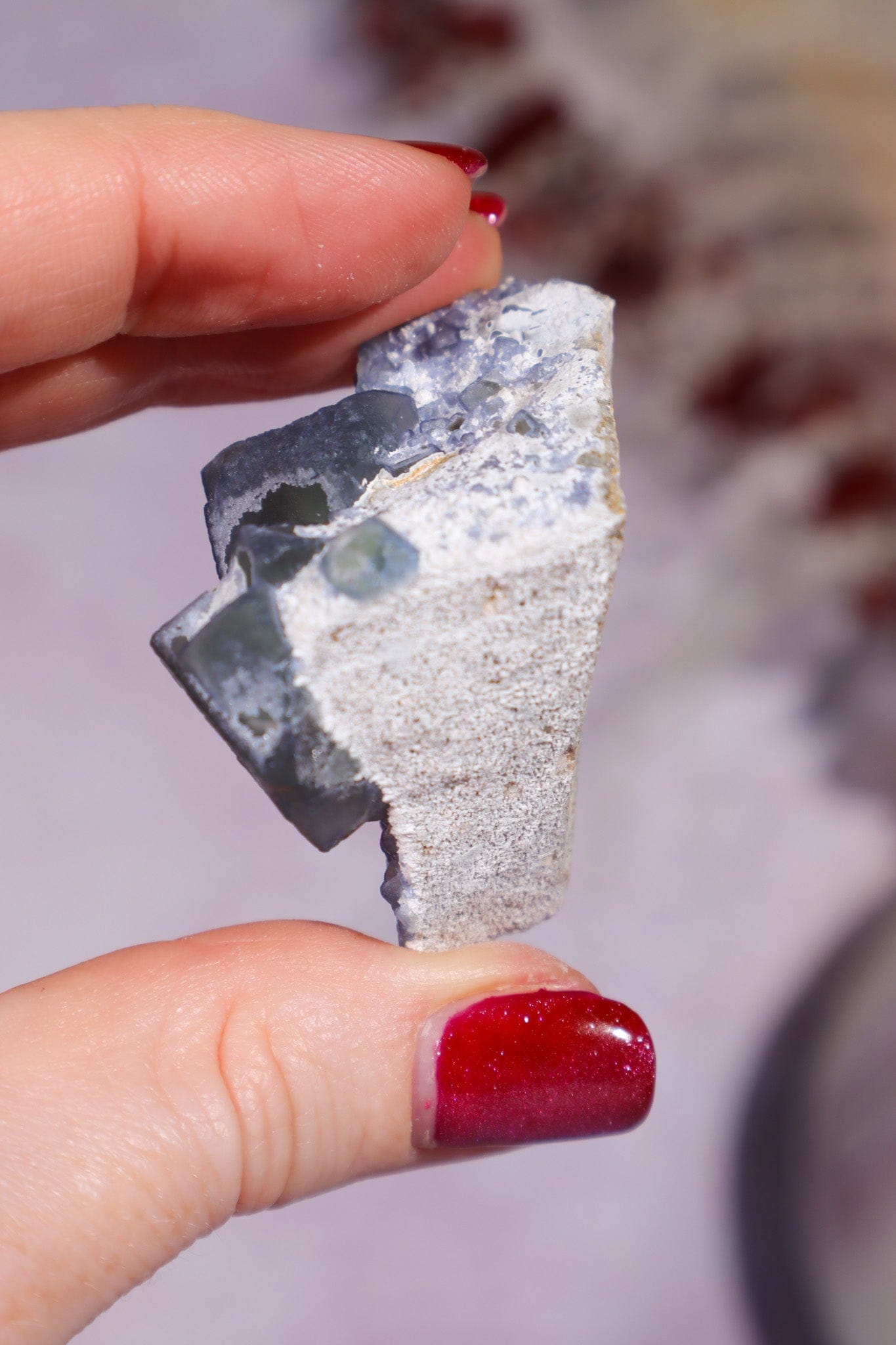 Fluorite Specimen 35gr, Mongolia, China Minerals Tali & Loz Crystals