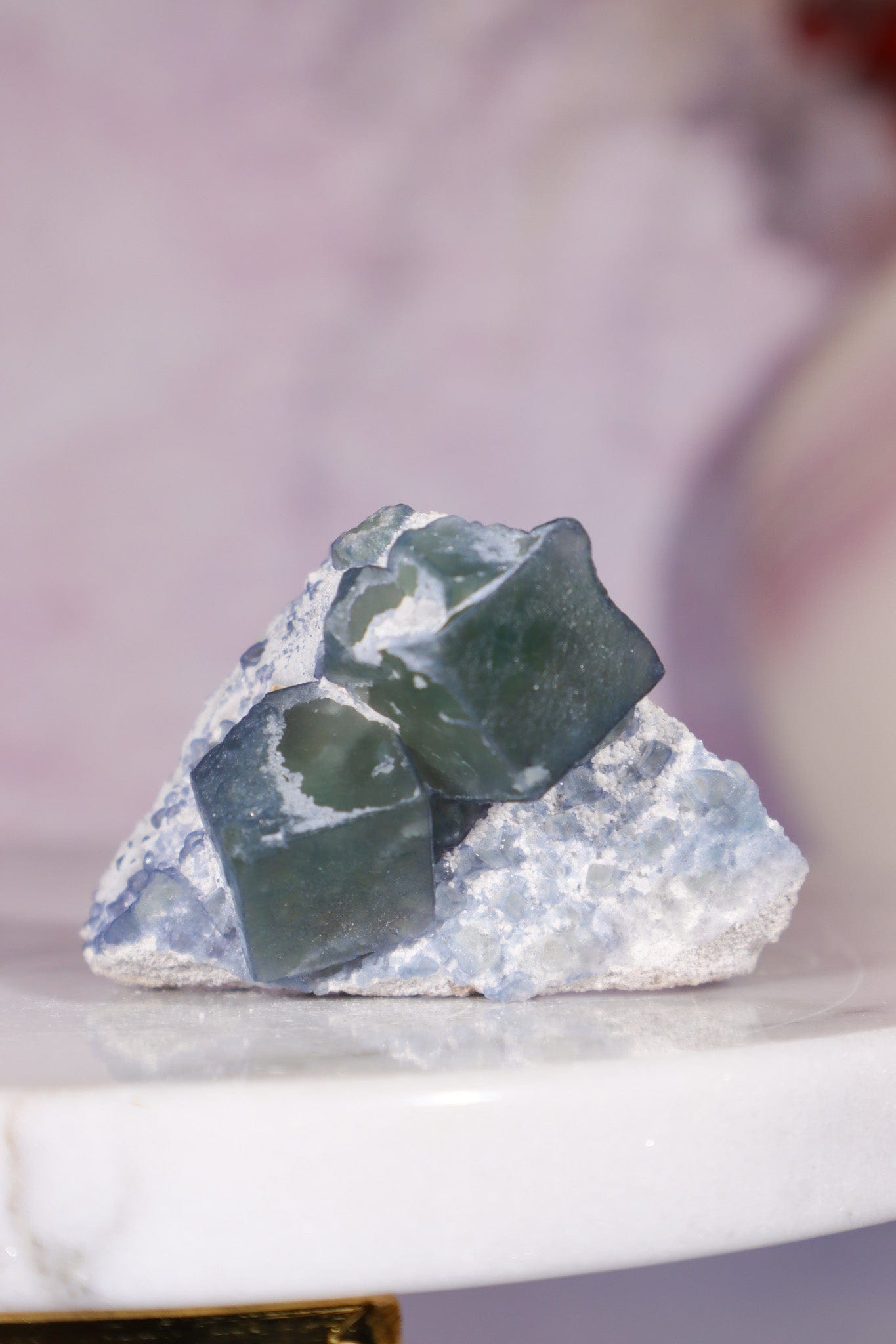 Fluorite Specimen 35gr, Mongolia, China Minerals Tali & Loz Crystals