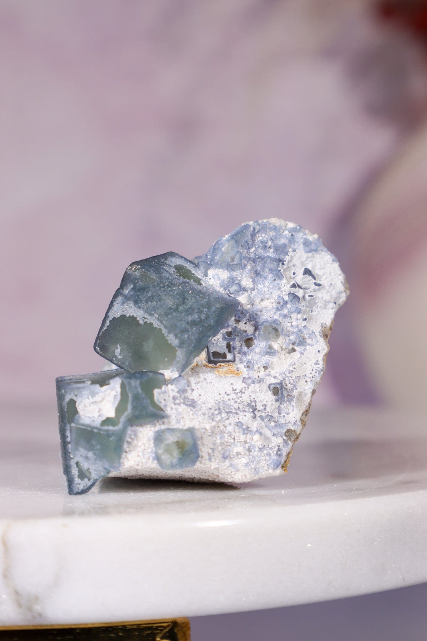 Fluorite Specimen 35gr, Mongolia, China Minerals Tali & Loz Crystals