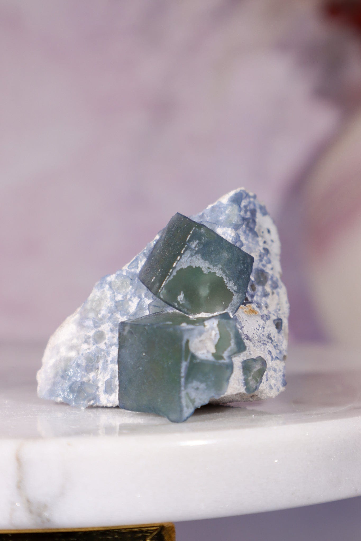 Fluorite Specimen 35gr, Mongolia, China Minerals Tali & Loz Crystals