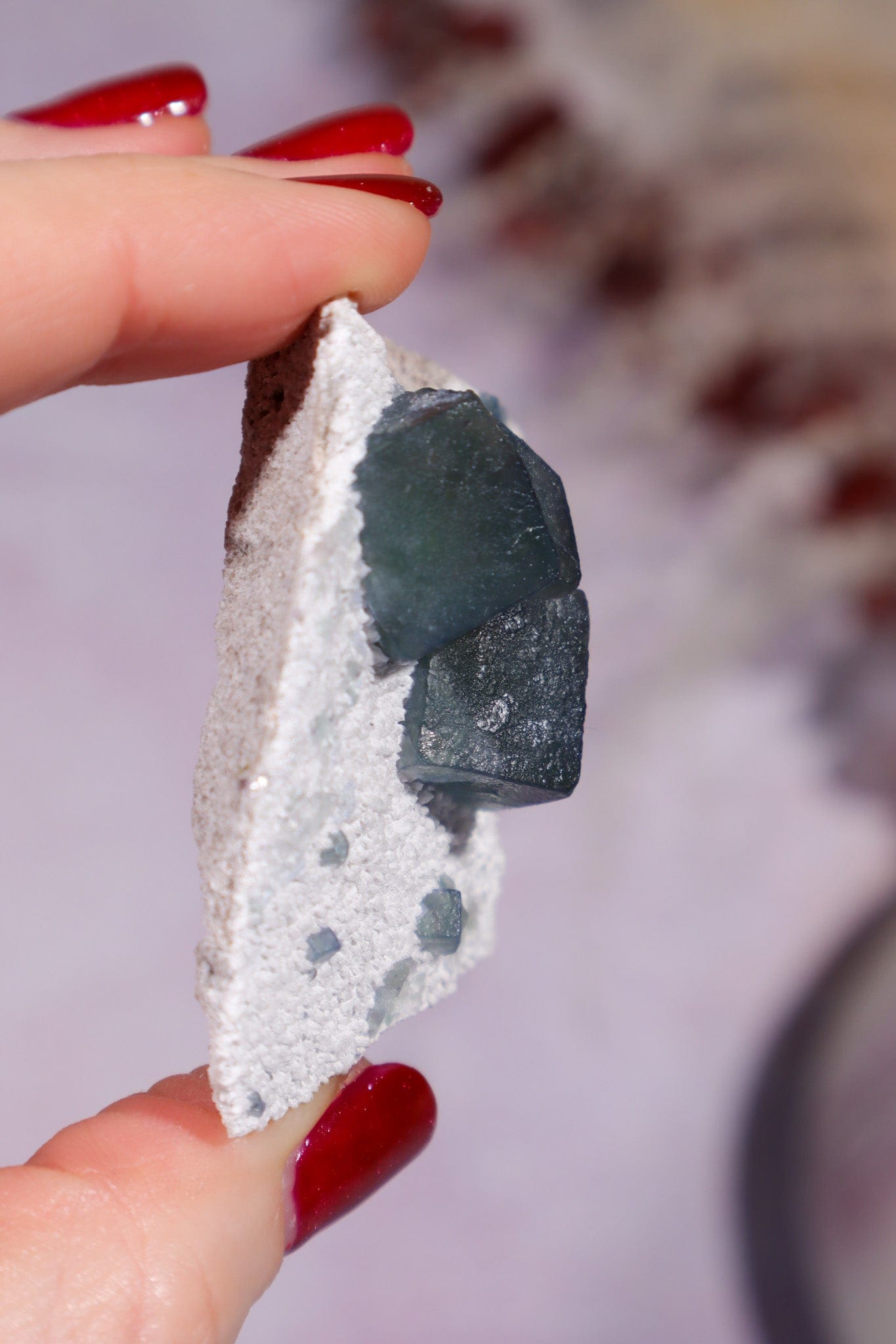 Fluorite Specimen 61gr, Mongolia, China Minerals Tali & Loz Crystals