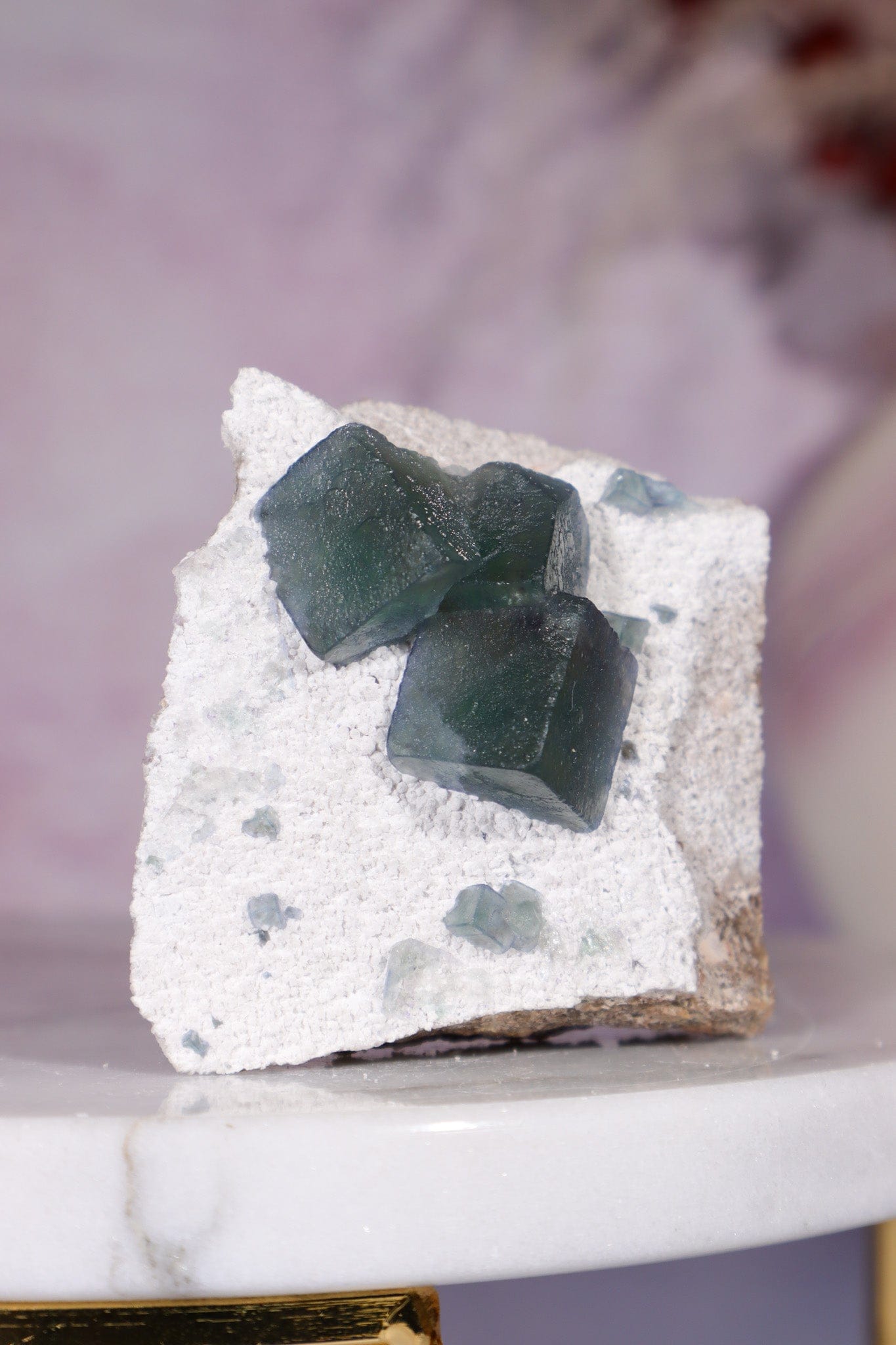 Fluorite Specimen 61gr, Mongolia, China Minerals Tali & Loz Crystals