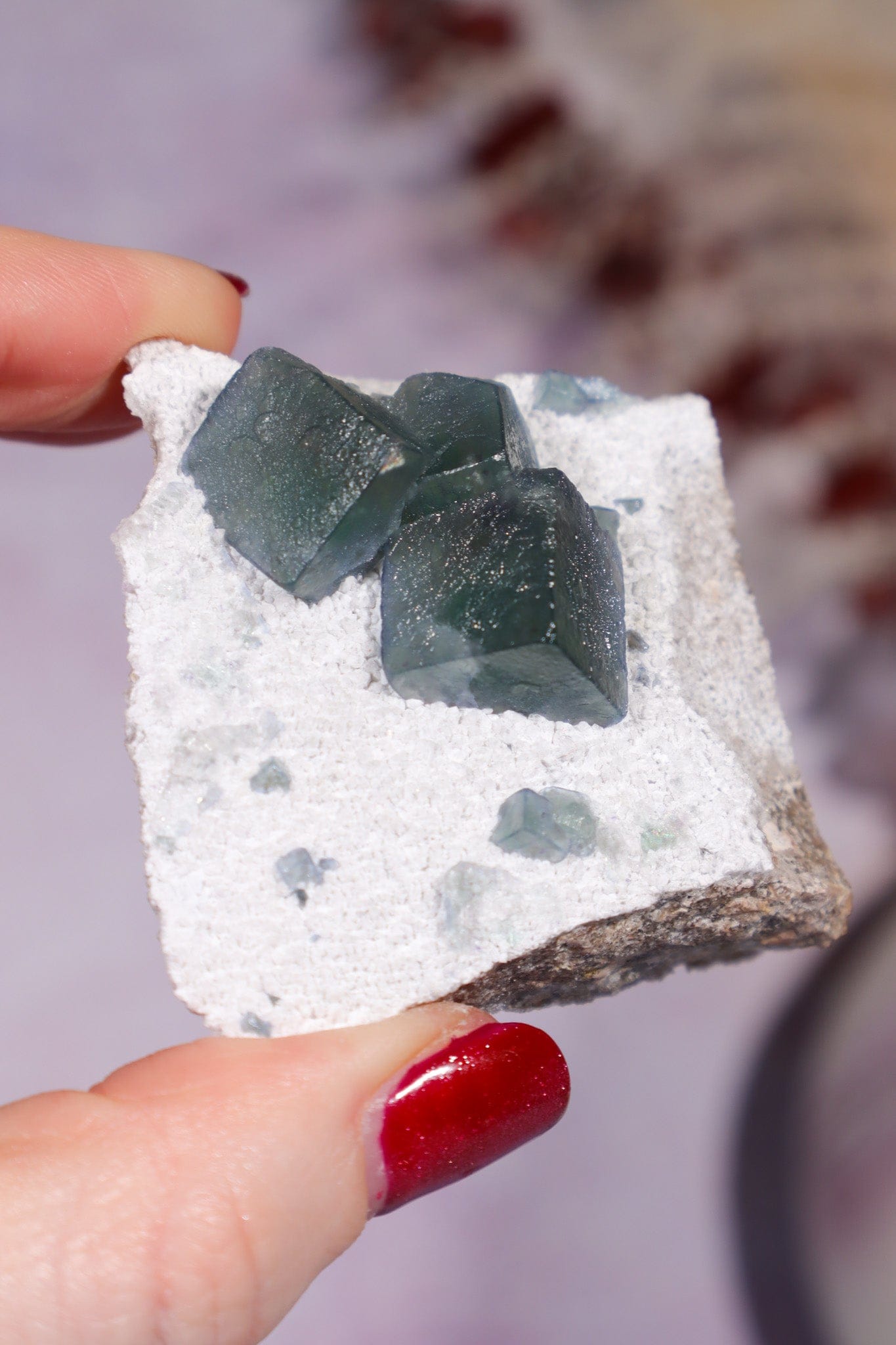 Fluorite Specimen 61gr, Mongolia, China Minerals Tali & Loz Crystals