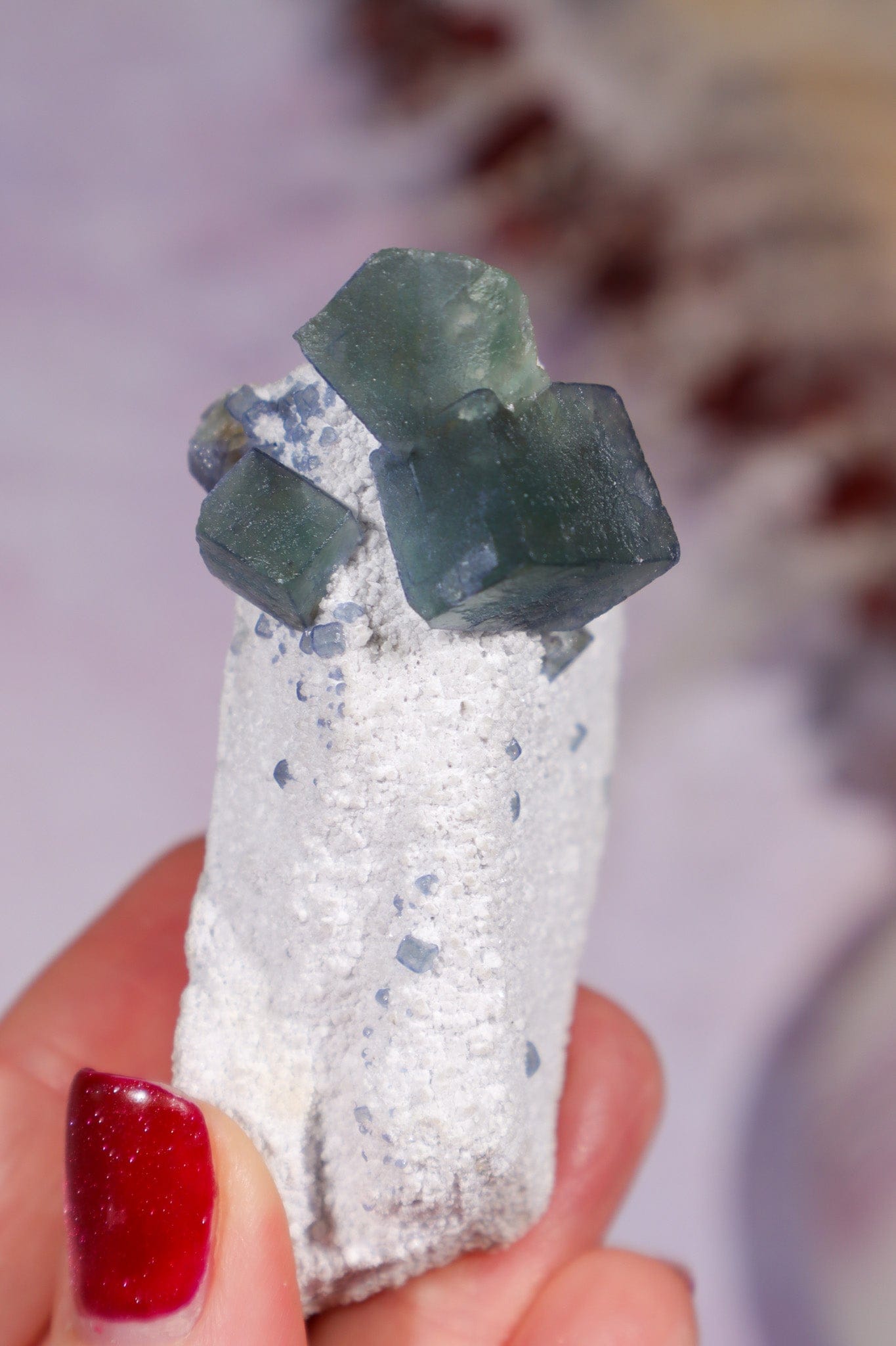 Fluorite Specimen 87gr, Mongolia, China Minerals Tali & Loz Crystals