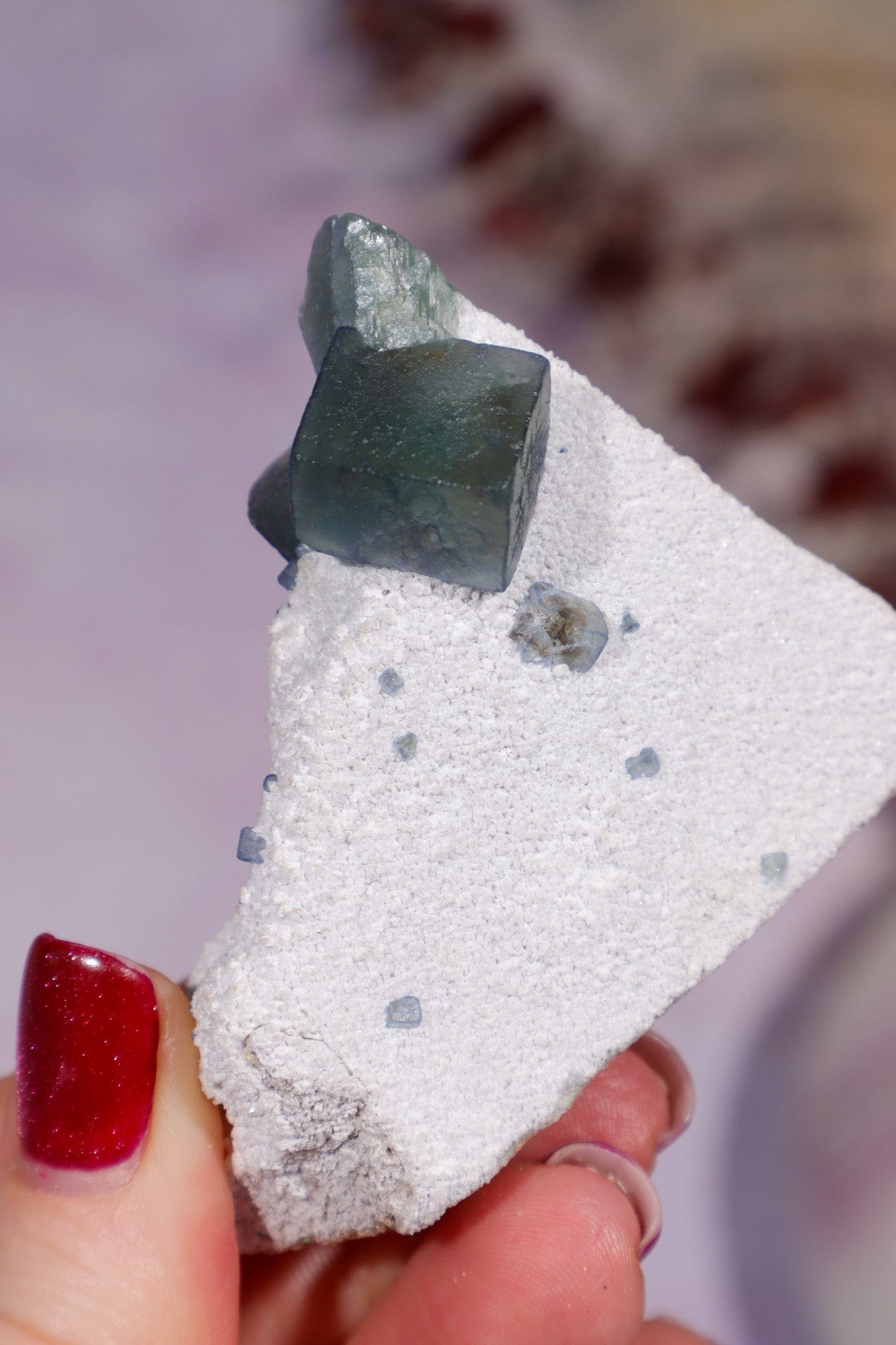 Fluorite Specimen 87gr, Mongolia, China Minerals Tali & Loz Crystals