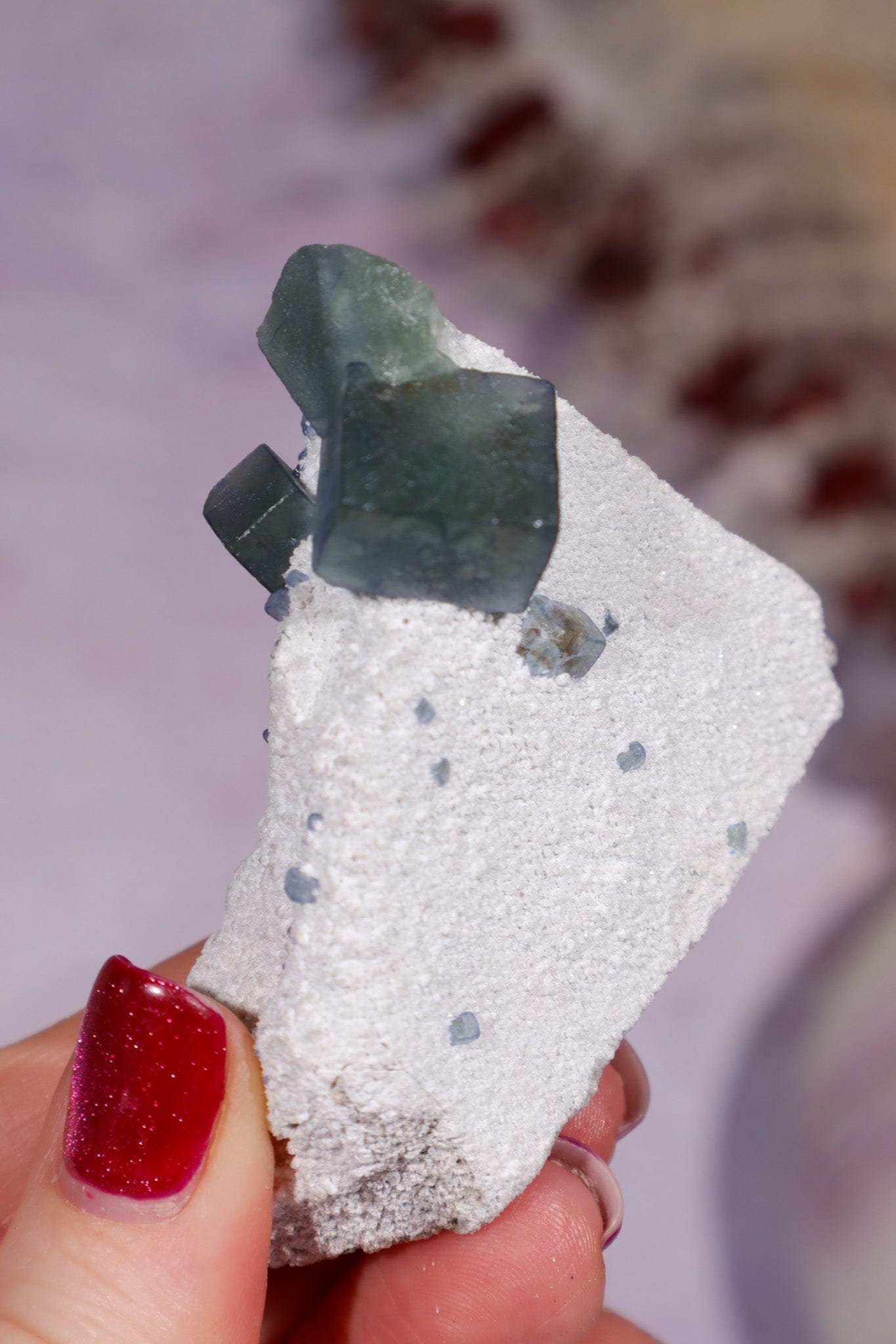 Fluorite Specimen 87gr, Mongolia, China Minerals Tali & Loz Crystals