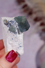Fluorite Specimen 87gr, Mongolia, China Minerals Tali & Loz Crystals