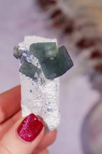 Fluorite Specimen 87gr, Mongolia, China Minerals Tali & Loz Crystals