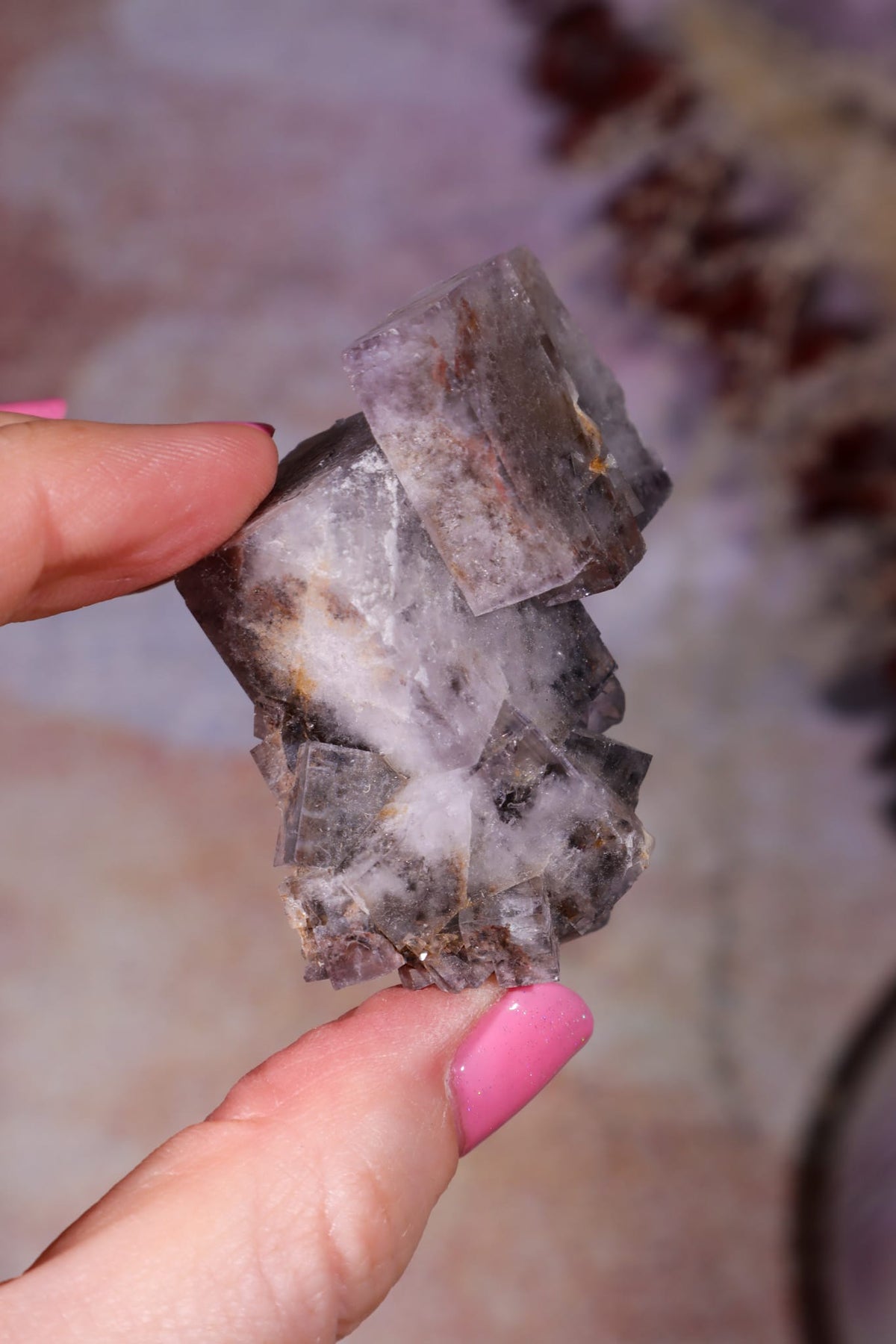 Fluorite Specimen from Boltsburn West Mine, Rookhope Mineral Specimen Tali & Loz Crystals