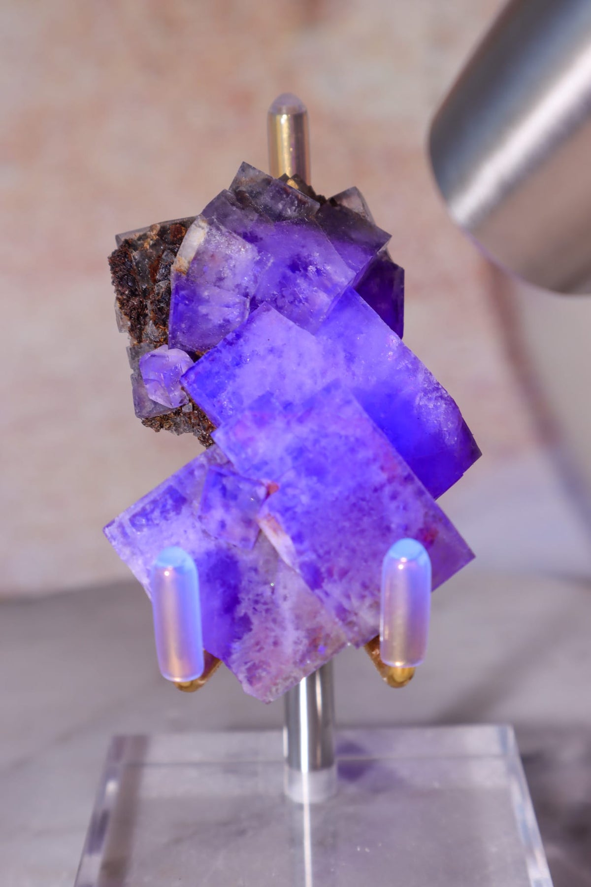 Fluorite Specimen from Boltsburn West Mine, Rookhope Mineral Specimen Tali & Loz Crystals