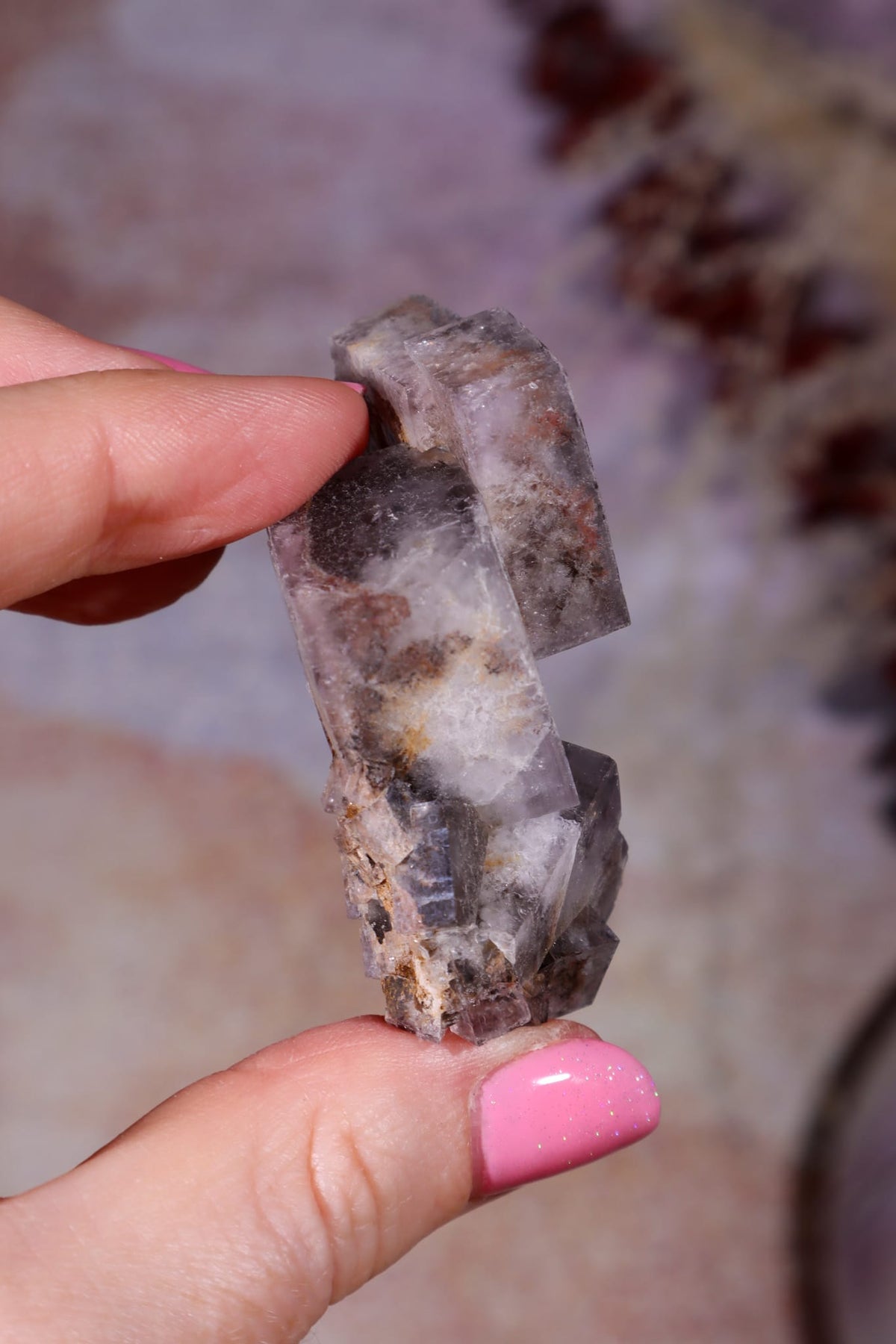 Fluorite Specimen from Boltsburn West Mine, Rookhope Mineral Specimen Tali & Loz Crystals