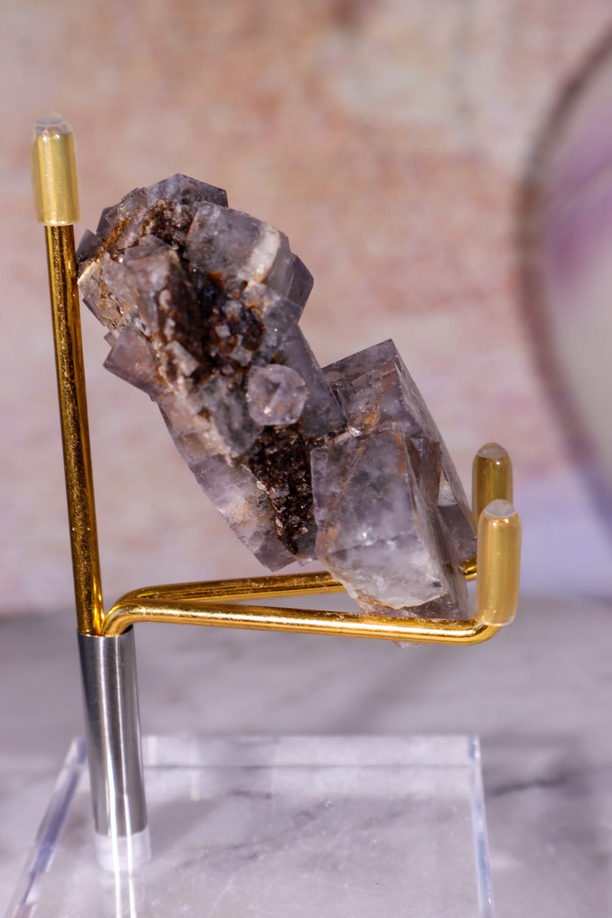 Fluorite Specimen from Boltsburn West Mine, Rookhope Mineral Specimen Tali & Loz Crystals