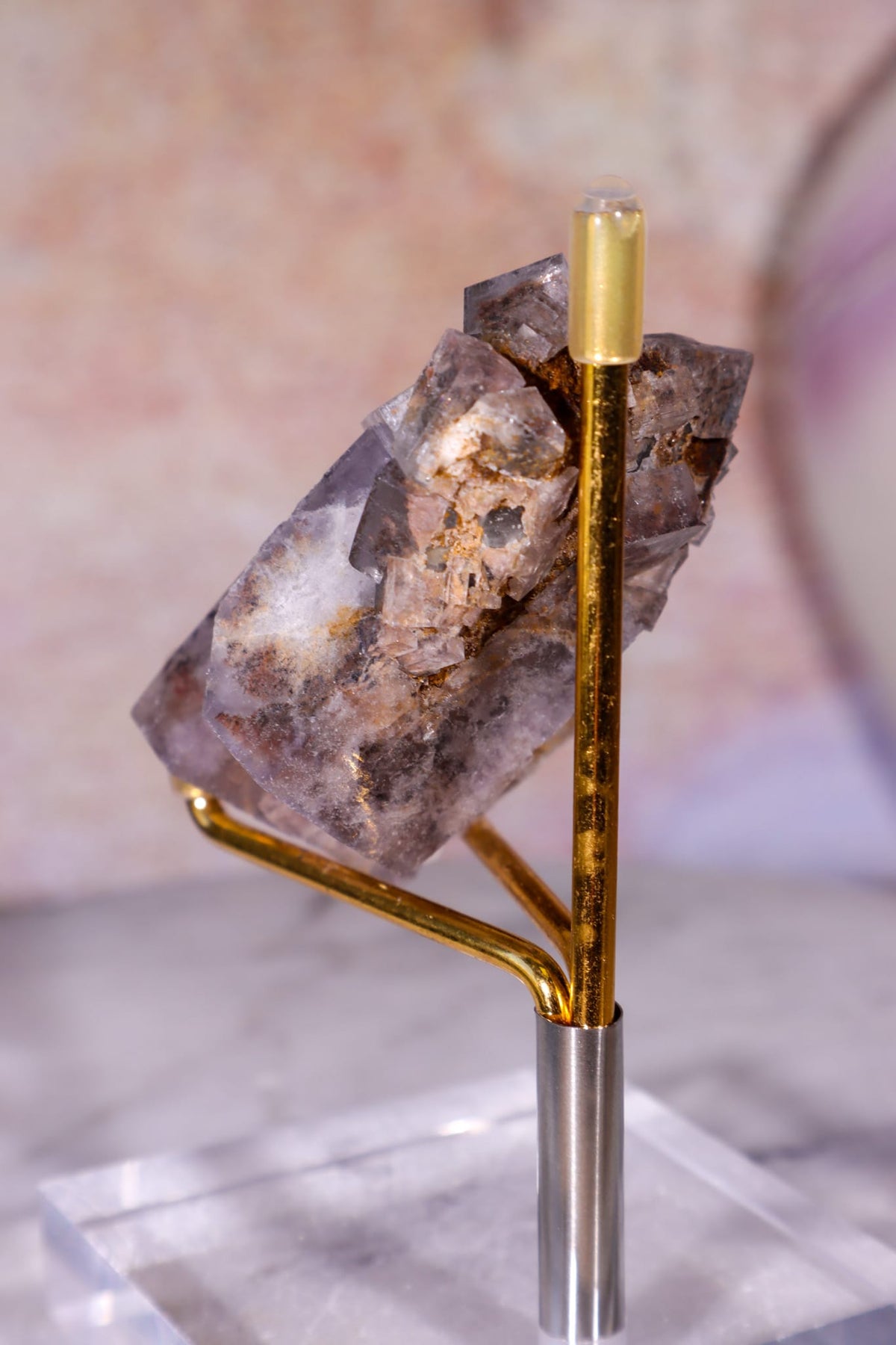 Fluorite Specimen from Boltsburn West Mine, Rookhope Mineral Specimen Tali & Loz Crystals