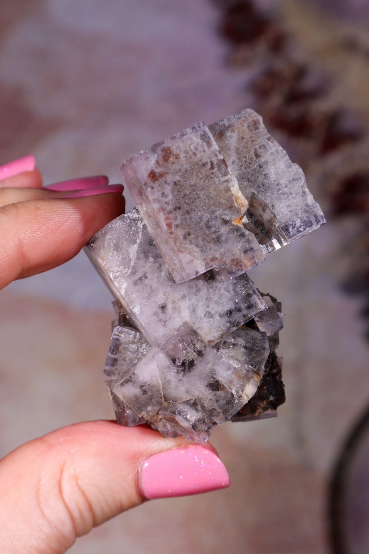 Fluorite Specimen from Boltsburn West Mine, Rookhope Mineral Specimen Tali & Loz Crystals