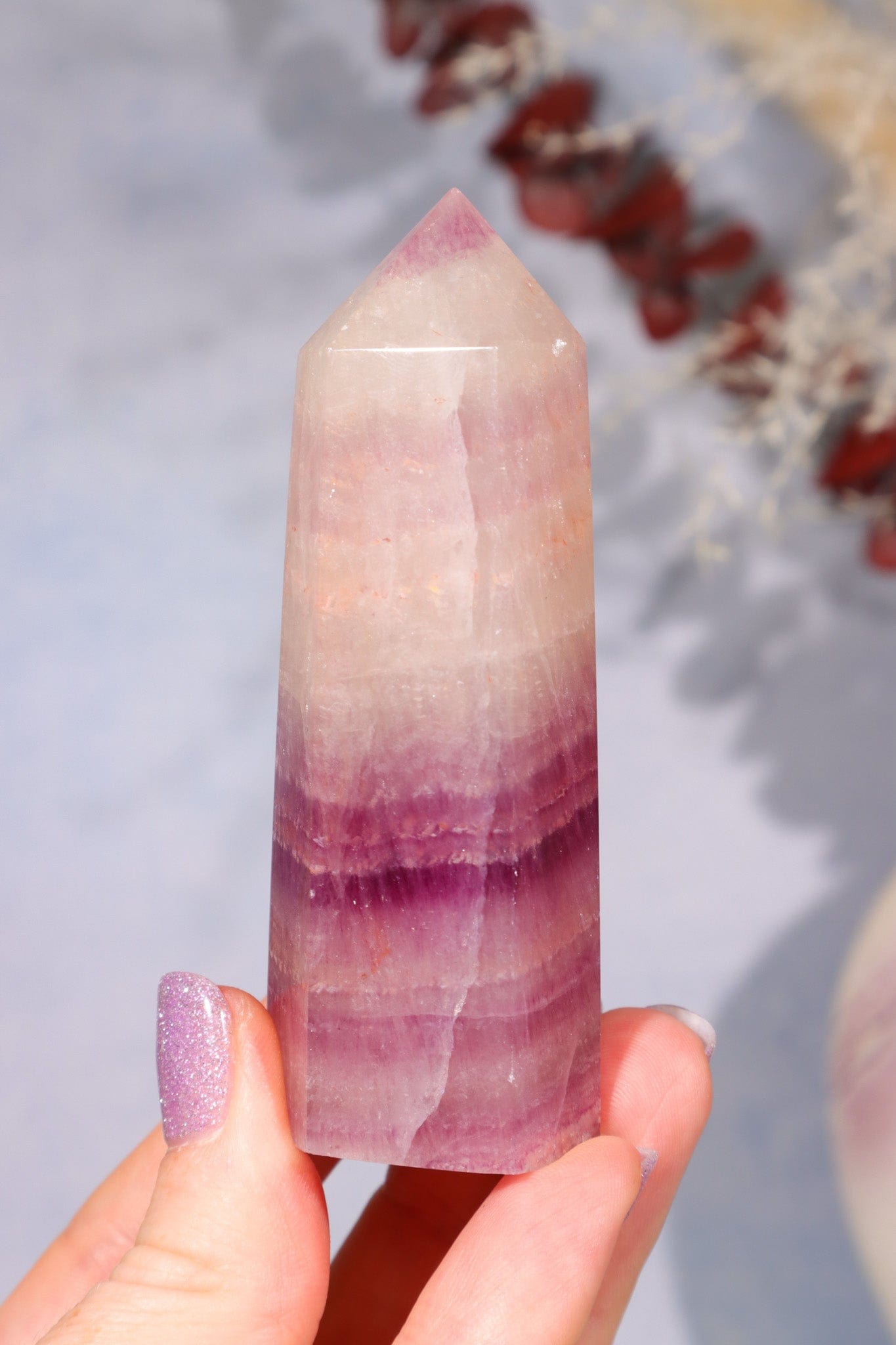 Fluorite Tower 8.4cm Towers Tali & Loz Crystals