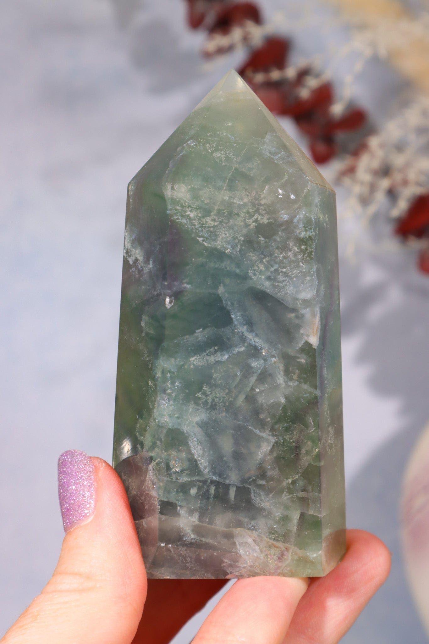 Fluorite Tower 9.4cm Towers Tali & Loz Crystals