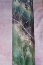 Fluorite Tower With Natural Cavities 1.2KG Towers Tali & Loz Crystals