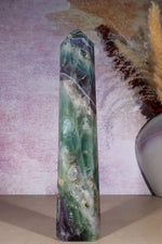 Fluorite Tower With Natural Cavities 1.2KG Towers Tali & Loz Crystals