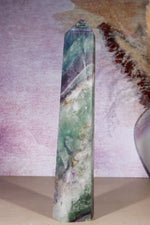 Fluorite Tower With Natural Cavities 1.2KG Towers Tali & Loz Crystals