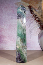 Fluorite Tower With Natural Cavities 1.2KG Towers Tali & Loz Crystals