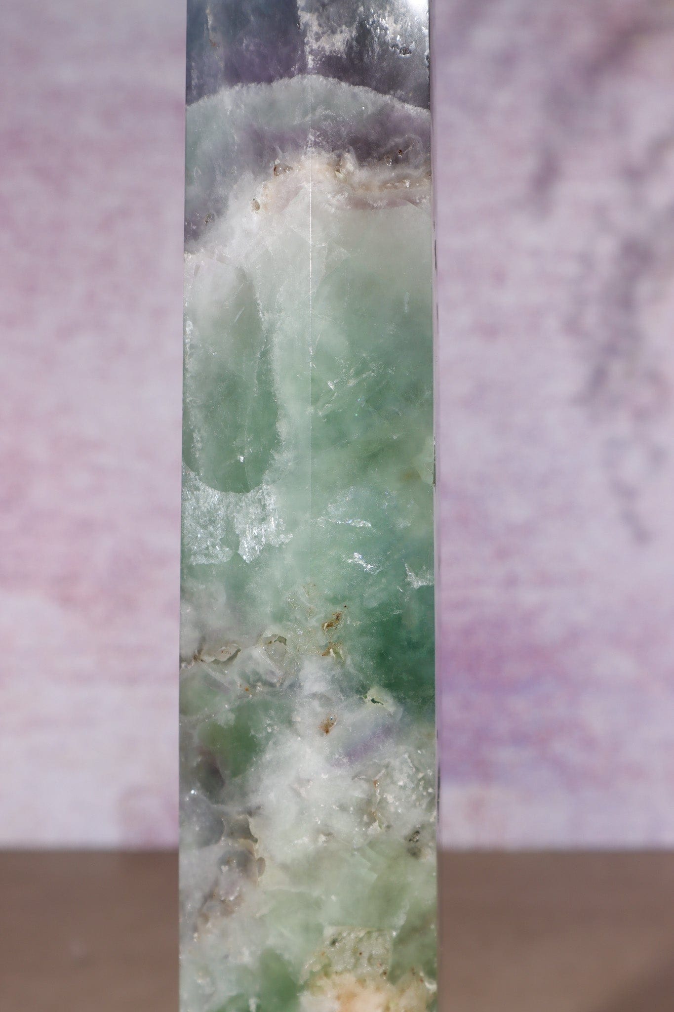 Fluorite Tower With Natural Cavities 1.2KG Towers Tali & Loz Crystals