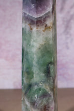 Fluorite Tower With Natural Cavities 1.2KG Towers Tali & Loz Crystals
