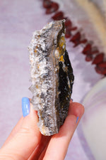 Frosted Manganese Quartz and Limonite Specimen 203gr Specimen Tali & Loz