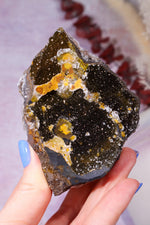 Frosted Manganese Quartz and Limonite Specimen 203gr Specimen Tali & Loz