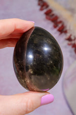 Gold Sheen Obsidian Egg | 6.2cm | Mexico Eggs Tali & Loz Crystals