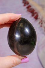 Gold Sheen Obsidian Egg | 6.2cm | Mexico Eggs Tali & Loz Crystals